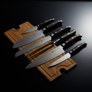 Kitchen Knife Block (5pc)